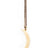 Necklaces Brass Crescent Moon Necklace