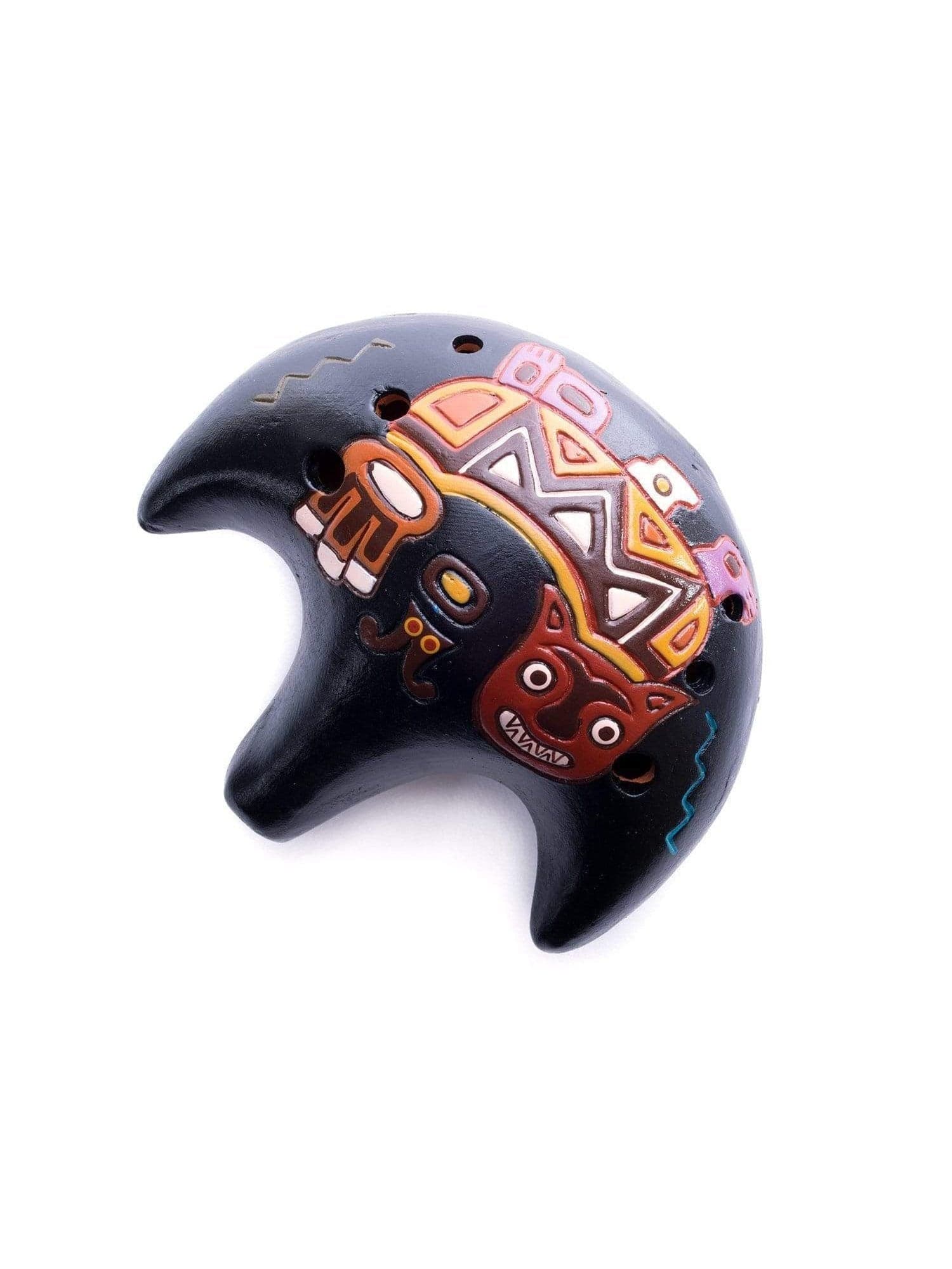 Ocarina Nazca Jaguar Crescent - Shamans Market