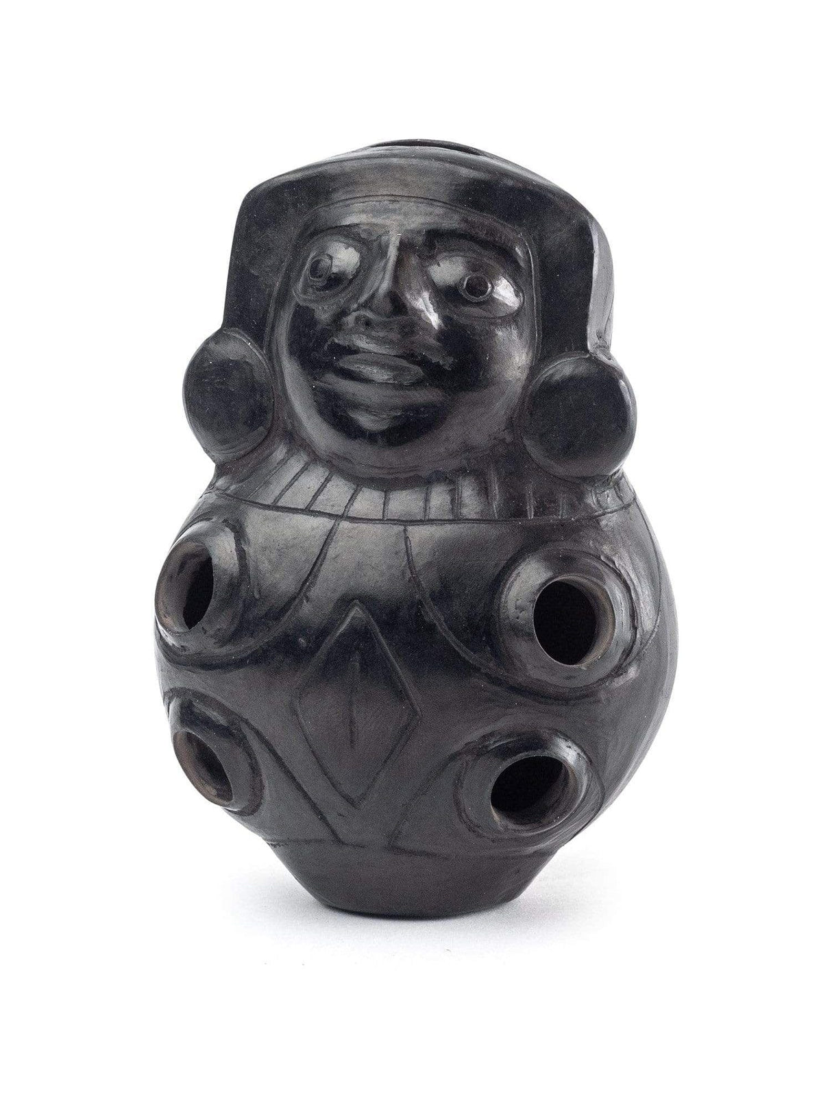 Ocarinas Large Ocarina 5 Note Whistle - Chavín Pachamama