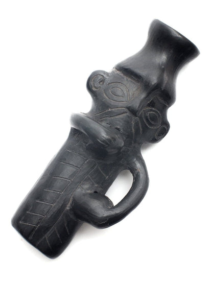 Ocarina Biphonic Whistle - Paracas Anthropomorpic Figure mms012
