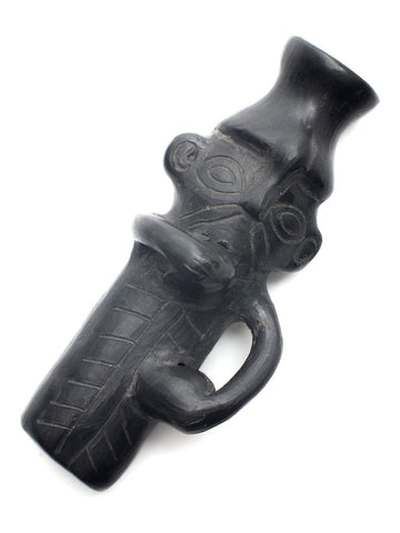 Ocarina Biphonic Whistle - Paracas Anthropomorpic Figure