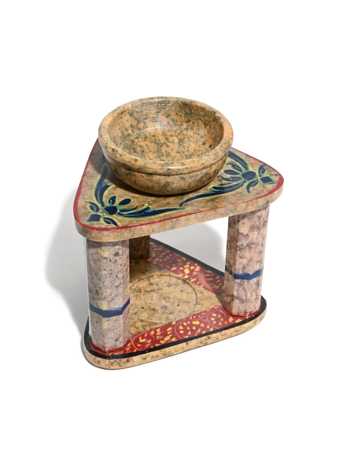 Painted Stone Triangle Essential Oil Diffuser