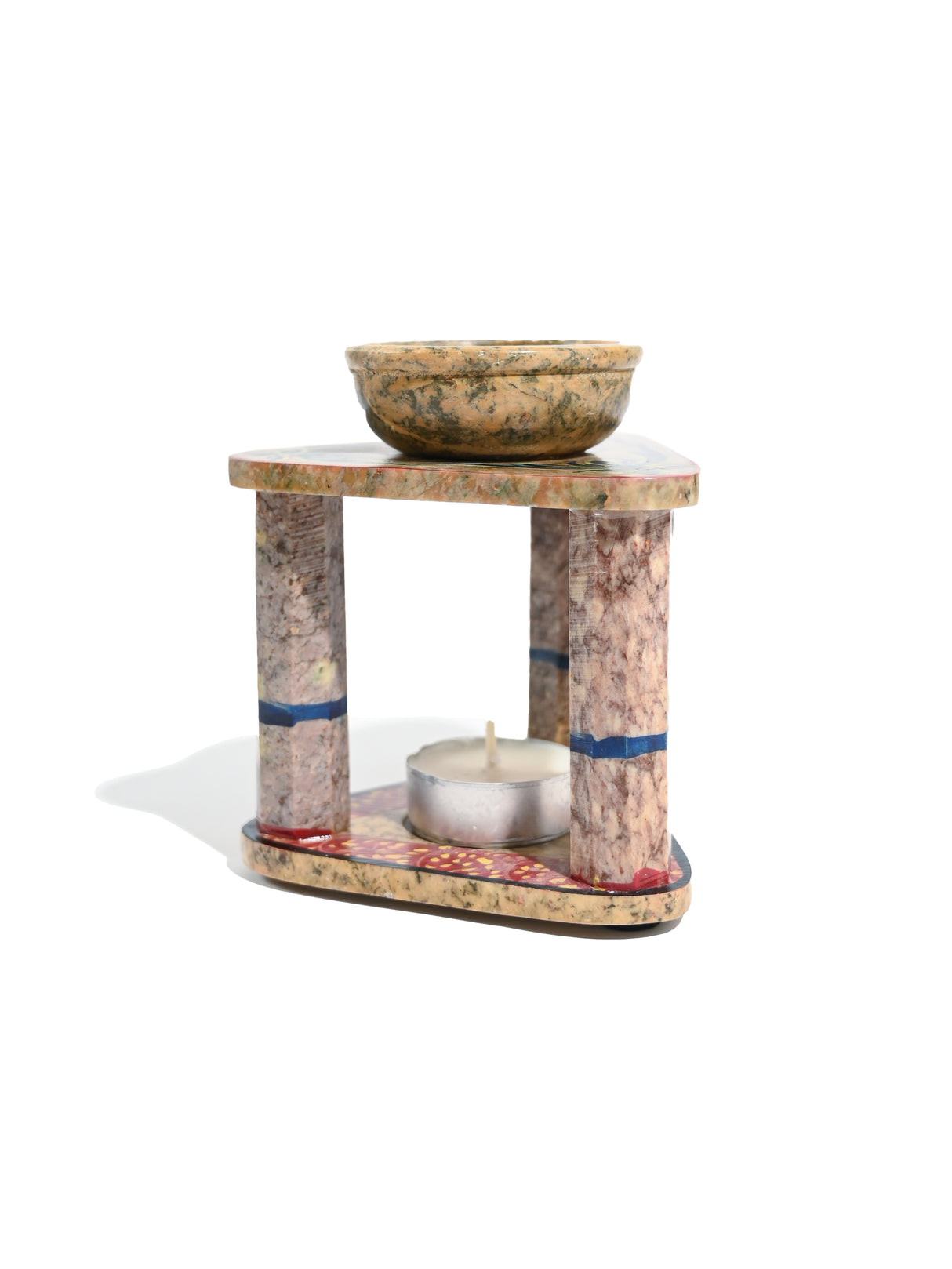 Painted Stone Triangle Essential Oil Diffuser