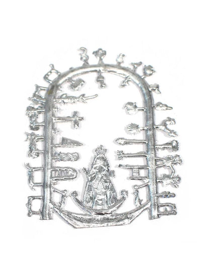 Offering Charms Virgin Lead Amulet Figures - Pagos de Plomo