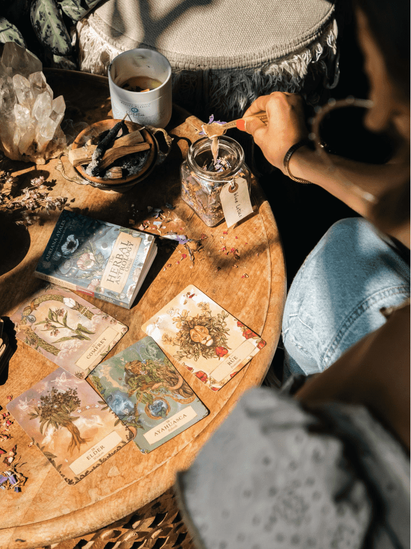 The Herbal Astrology Oracle Deck - Shamans Market