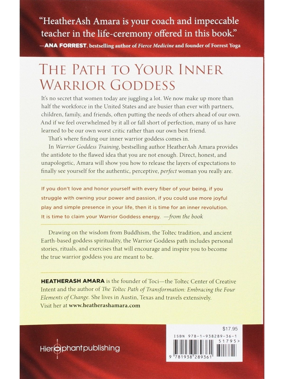 Warrior Goddess Training: Become the Woman You Are Meant to Be
