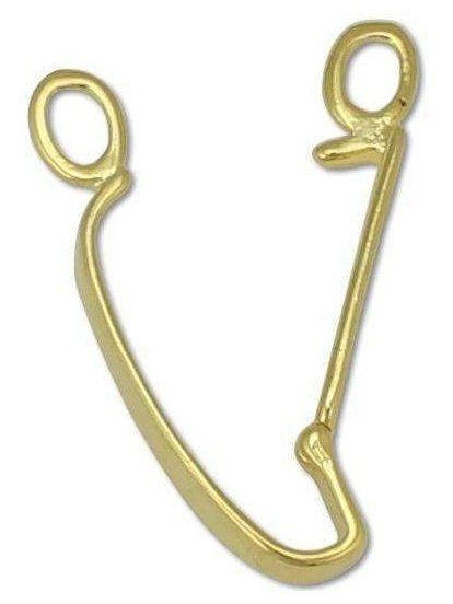 Pi Stone Plain Bail | j0328-Gold 