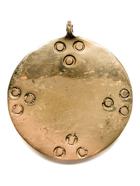 Pendants Large Tibetan Melong Shamanic Mirror Pendant