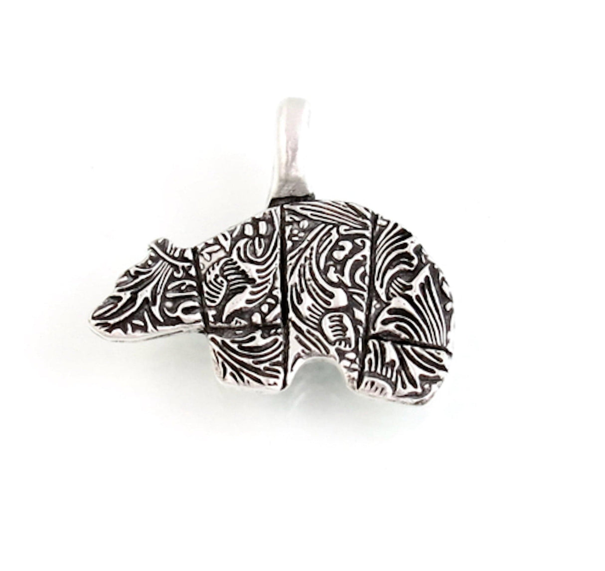 Pendants Sterling Silver Bear Totem Pendant