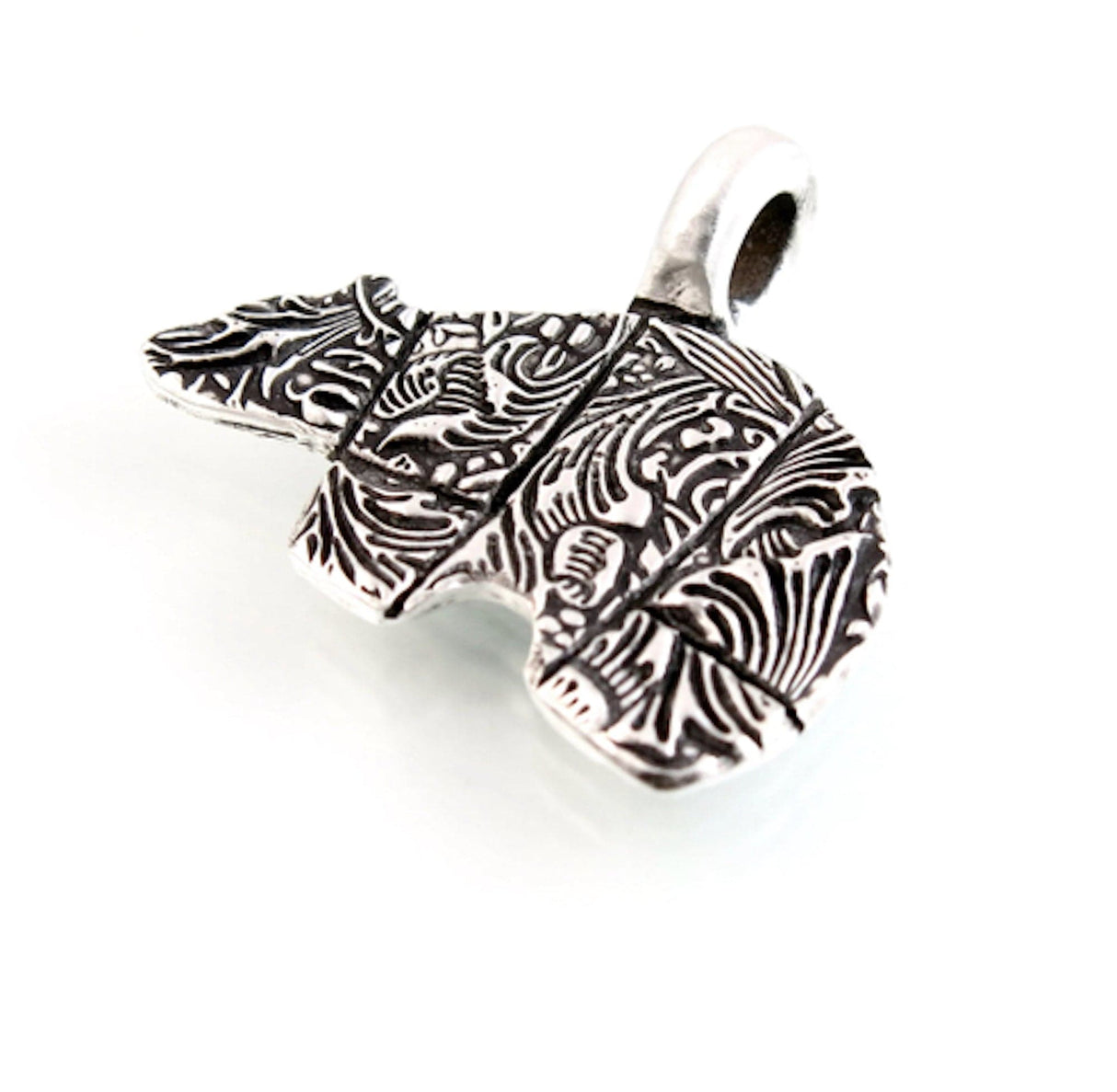 Pendants Sterling Silver Bear Totem Pendant
