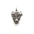 Pendants Sterling Silver Bison Totem Pendant
