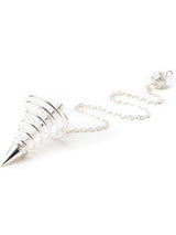 Pendulums Chrome Pendulum Spiral Vortex