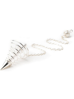 Pendulums Chrome Pendulum Spiral Vortex