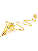 Pendulums Gold Pendulum Spiral Vortex