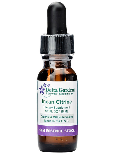 Peruvian Gem & Flower Essence - Incan Citrine