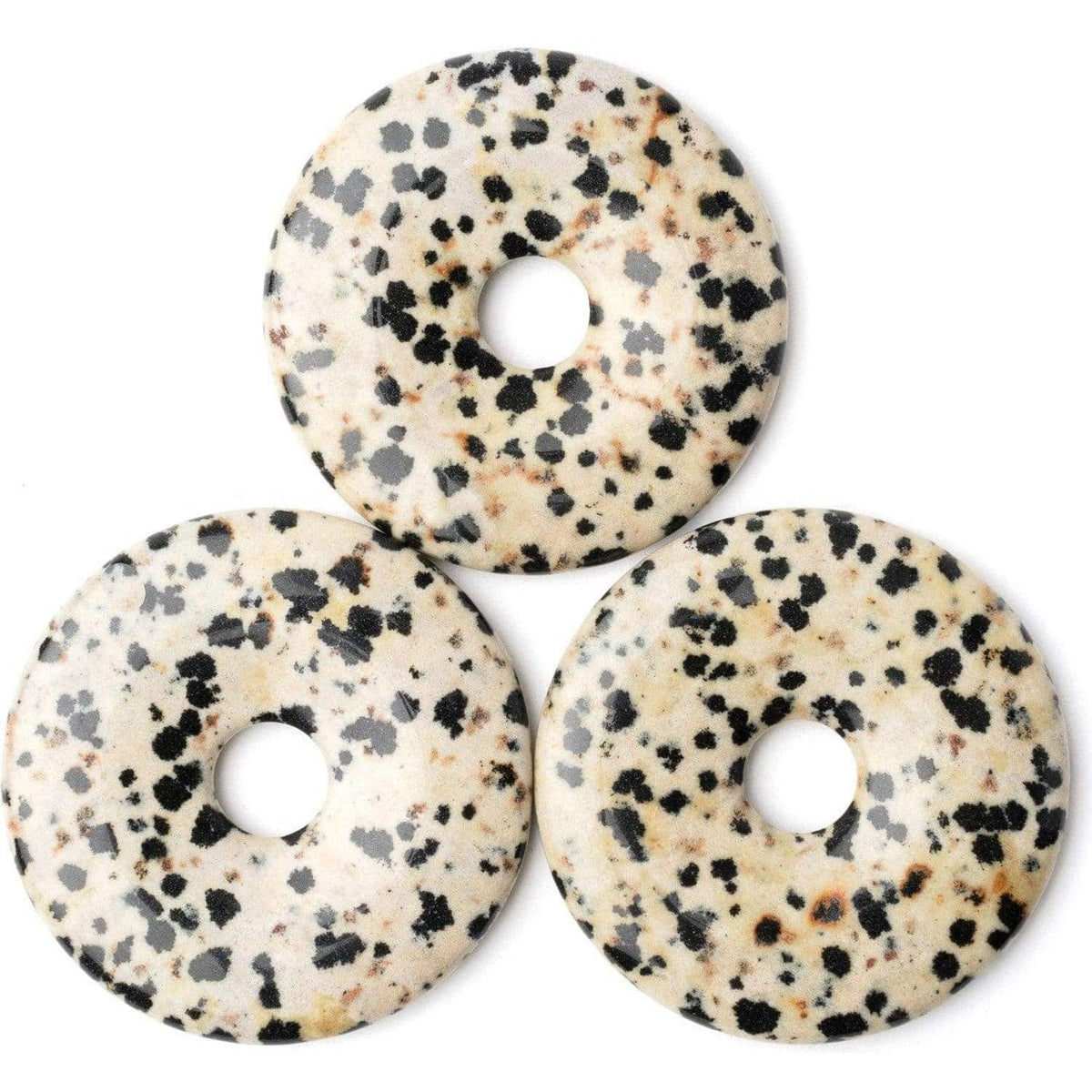 Pi Stone - Dalmatian Jasper Crystal Donut - Shamans Market
