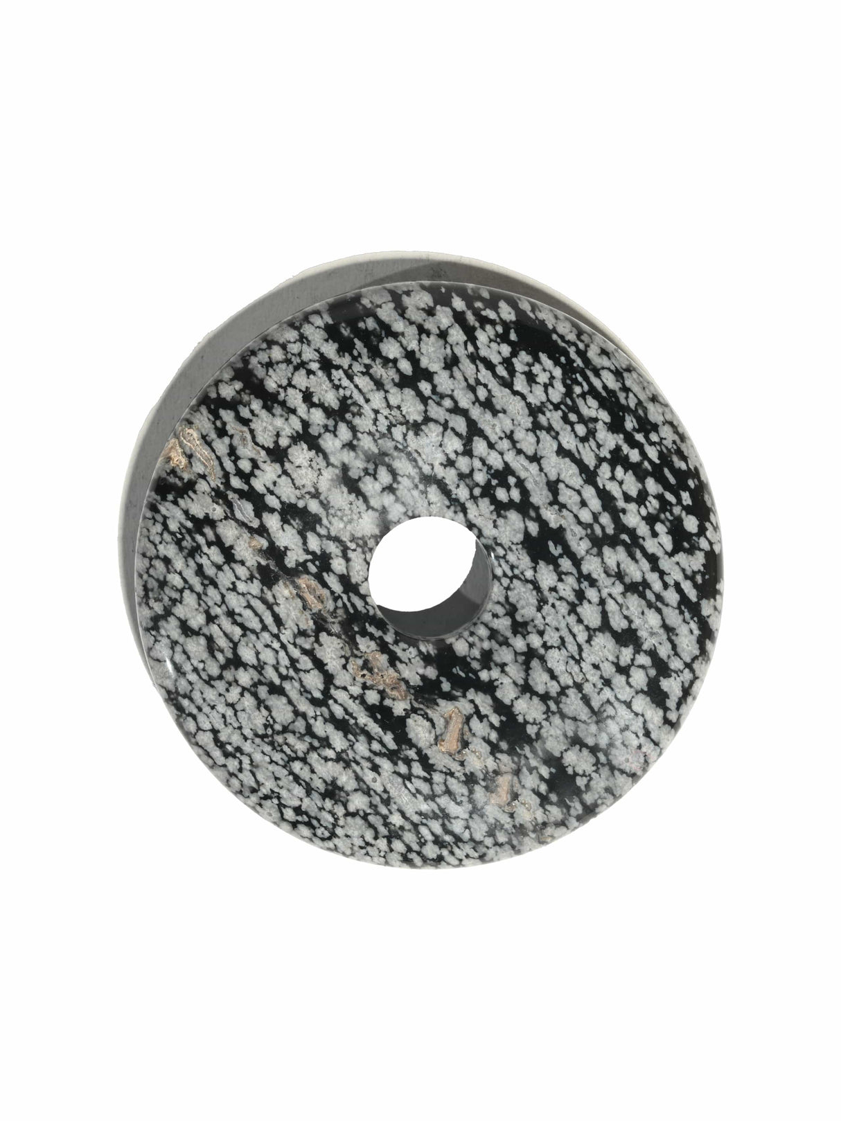 Pi Stone - Snow Flake Obsidian