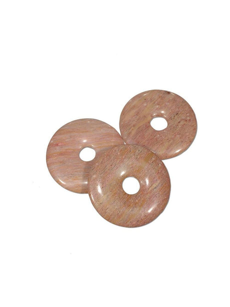 Pi Stones Pink/Black Pi Stone - Rhodonite