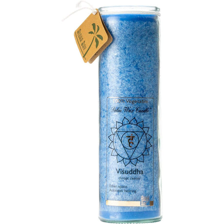 Positive Energy Chakra Eco Palm Jar Candle