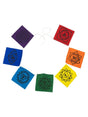 Prayer Flag Mini Seven Chakra Healing Flag