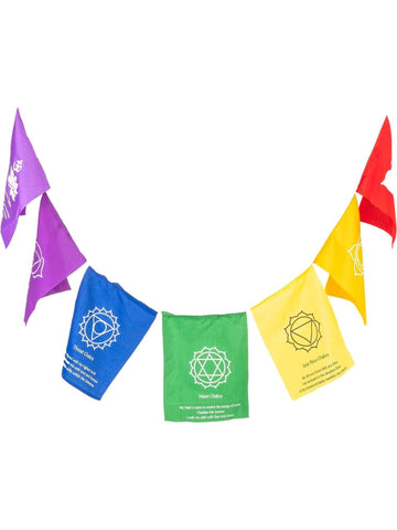 Seven Chakra Healing Flag
