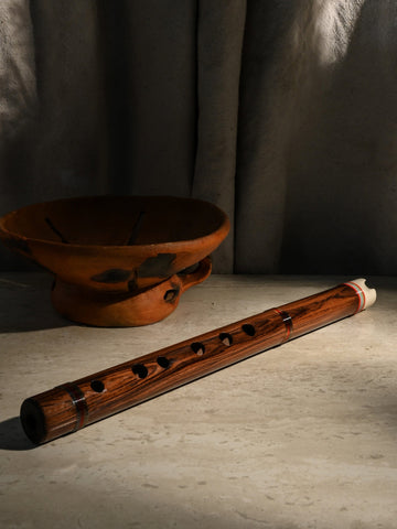 Song of the Andes Peruvian Quena Flute Wood w/Case