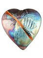 Raku Rattles Bumble Bee Raku Heart Rattle