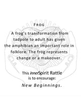 Raku Rattles Raku Heart Rattle | mmr040-Frog