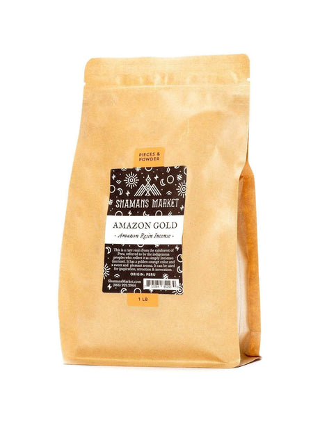 Resin Incense 1 lb Amazon Gold: Peruvian Resin Incense