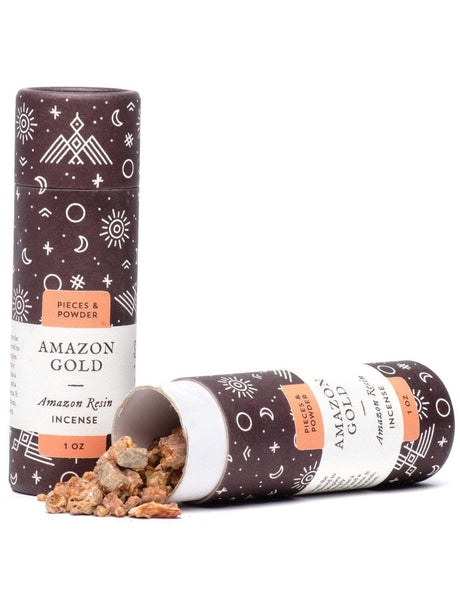 Resin Incense 1 oz Amazon Gold: Peruvian Resin Incense