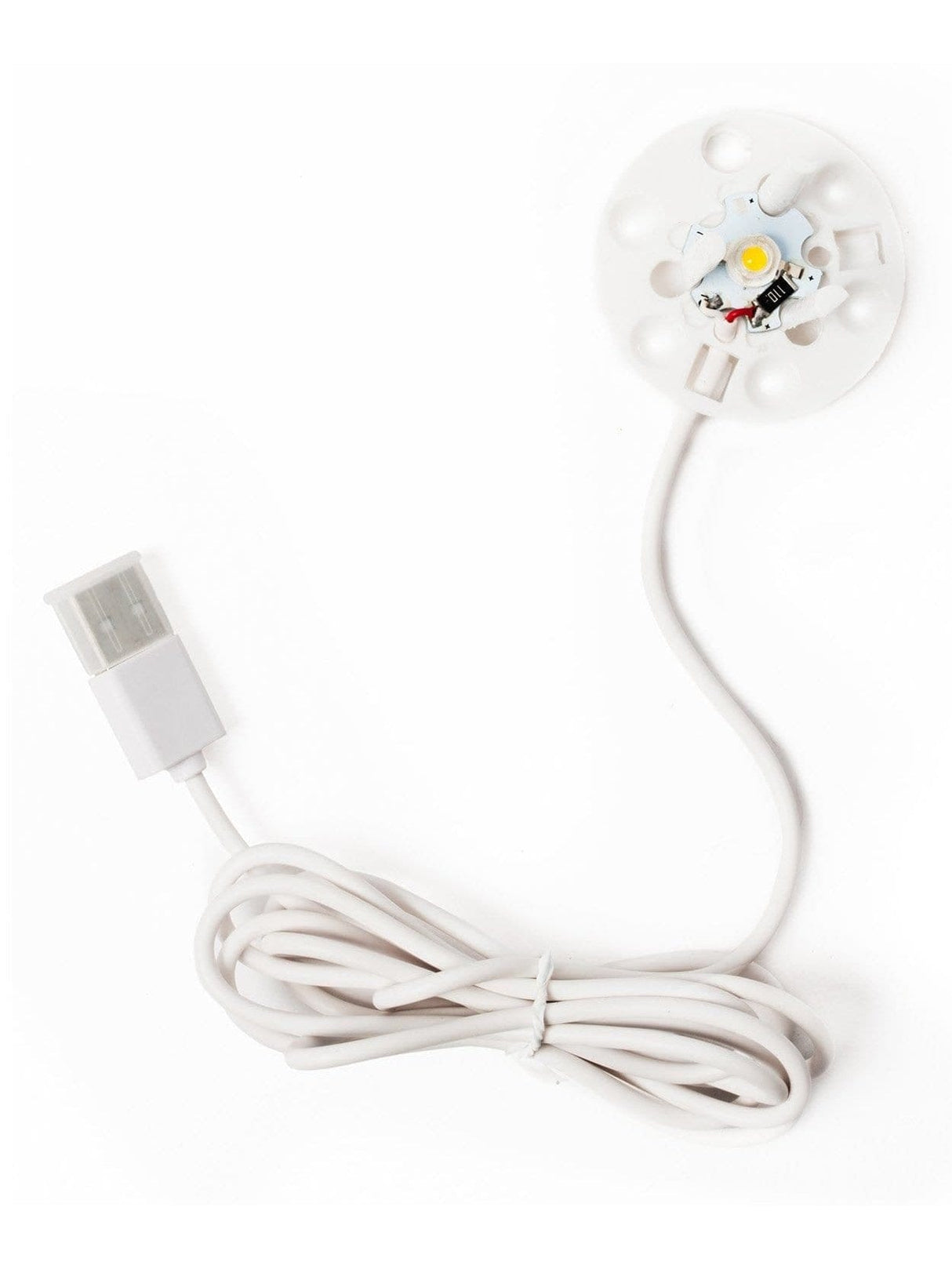 Salt Lamp Replacement Base White LED Replacement Base with USB Plug