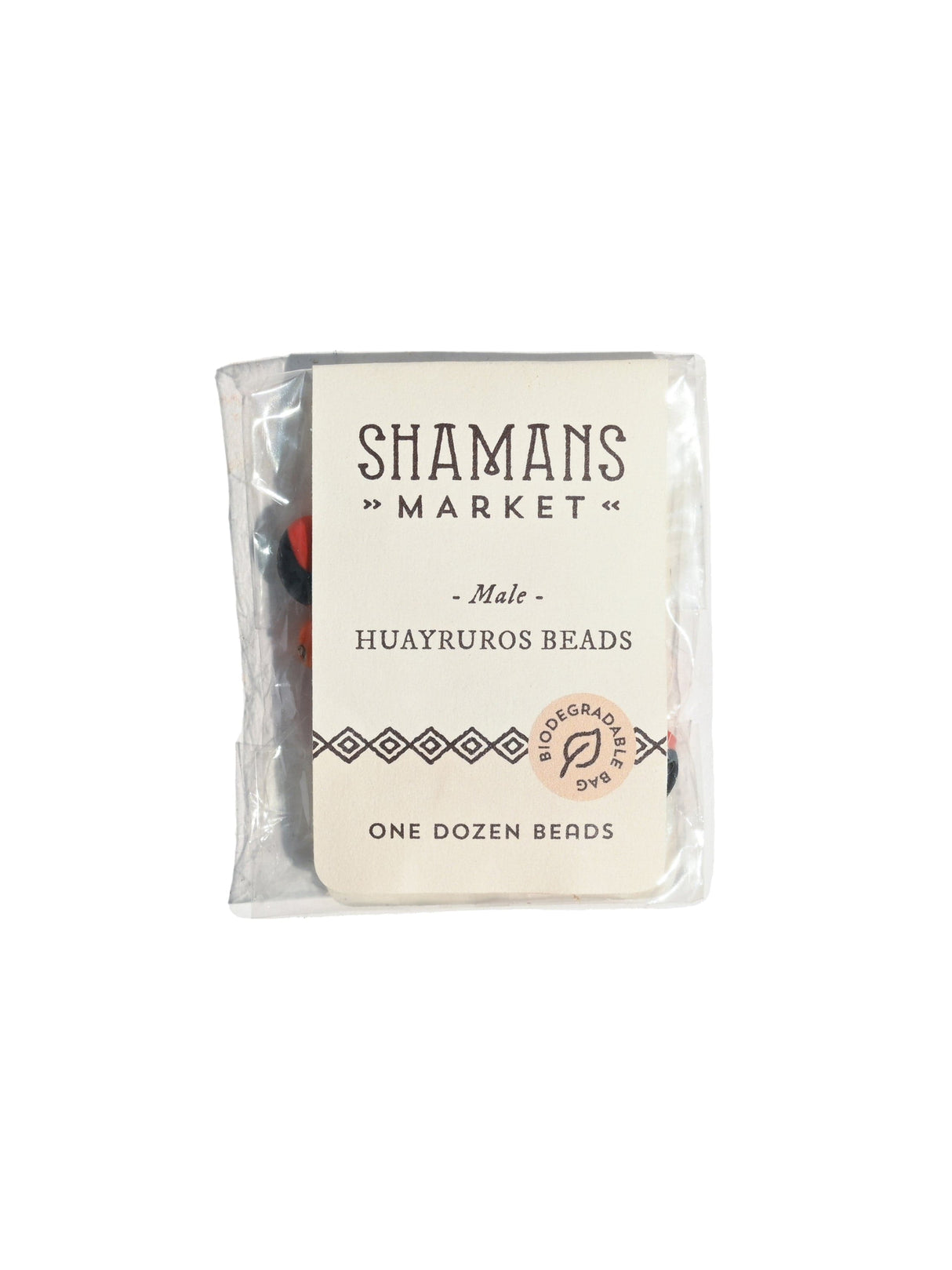 Huayruro Beads - Male | jbs5