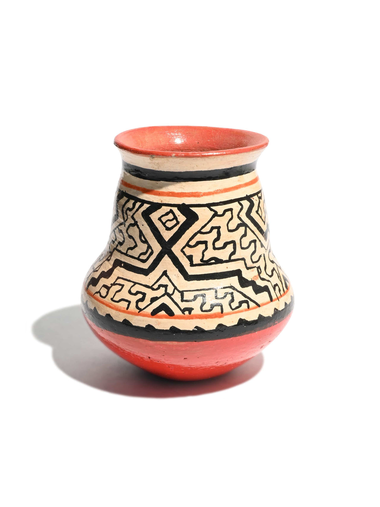 Shipibo Amazon Jungle Ceramic Vase