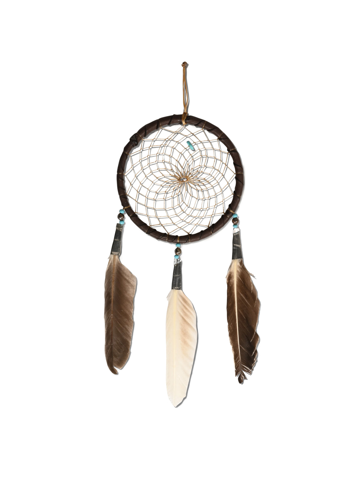 4" Turquoise Stone Dreamcatcher