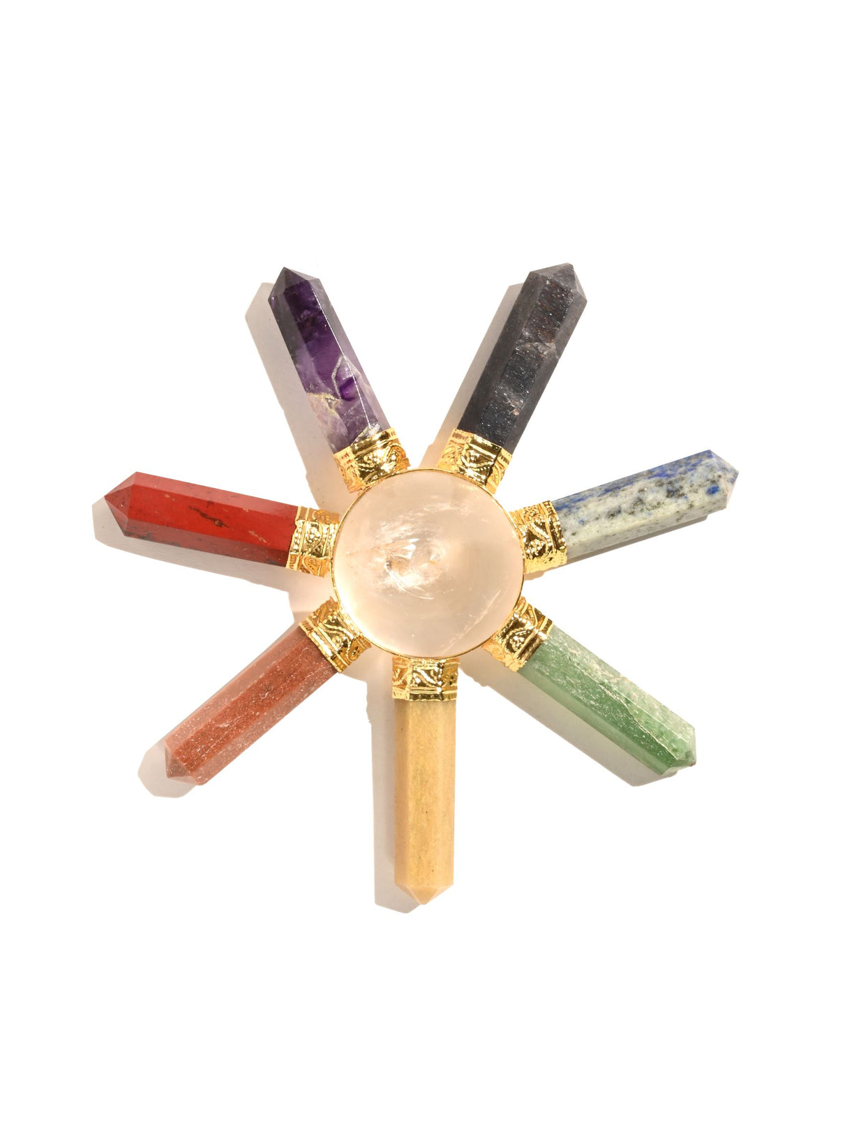 Chakra Gemstone & Crystal Point Energy Generator
