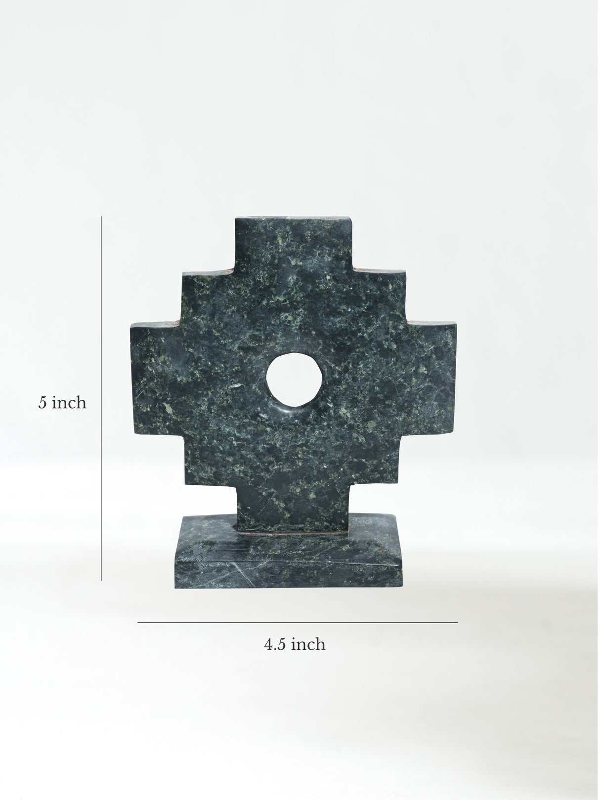 Carved Machu Picchu Stone - Chakana