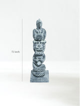 Stone Carved Totem Trilogy