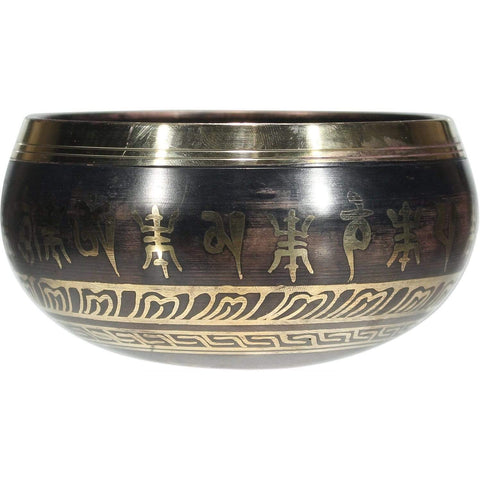 2nds/Discounted: Green Tara Singing Bowl Gift Set - 4.5 inch