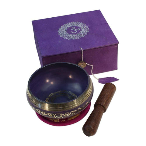 Singing Bowl Sahasrara Chakra Gift Box - 3 inch