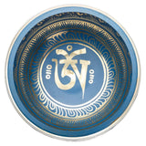 Singing Bowls Om Singing Bowl - Blue - 5.5 inch