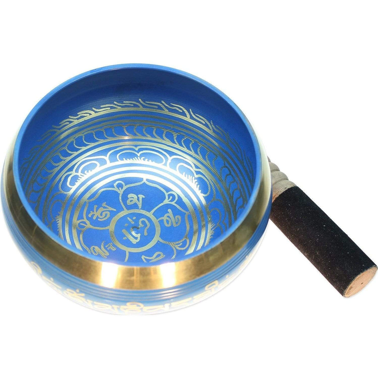 Singing Bowls Singing Bowl - Blue - 5.5 inch