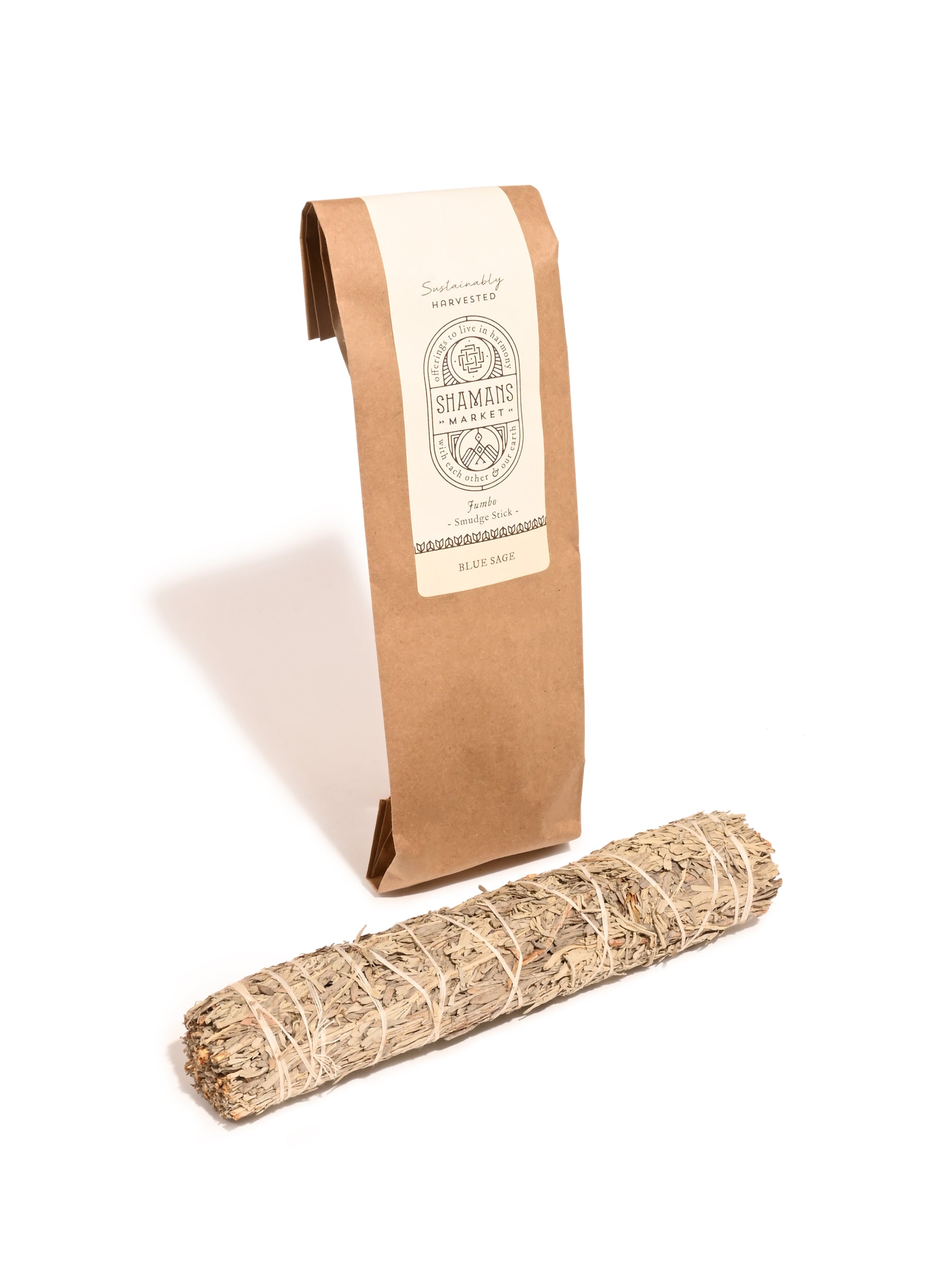 Blue Sage Smudge Sticks 8 in. - Shamans Market