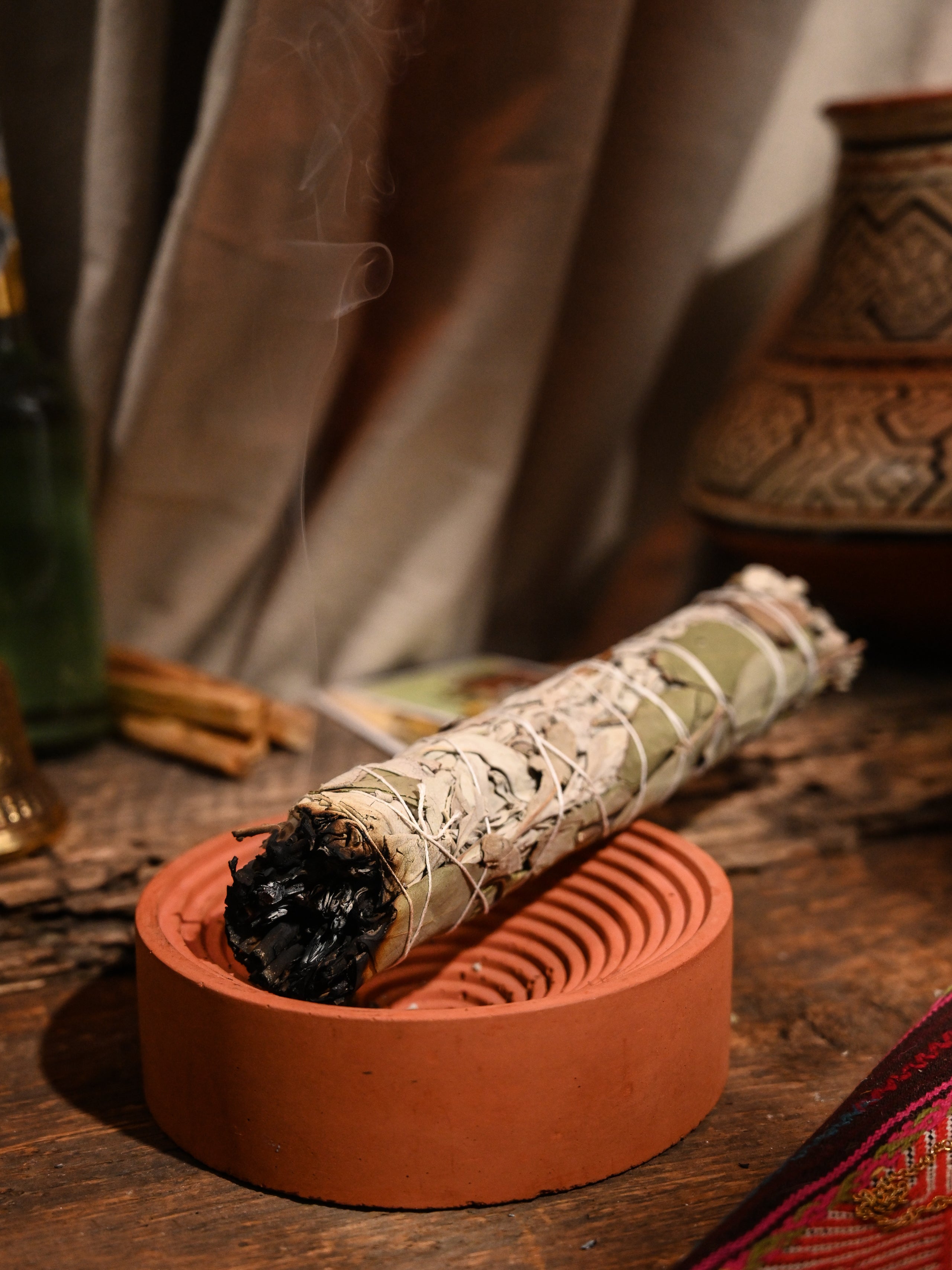 White Sage & Eucalyptus Smudge Stick - Shamans Market