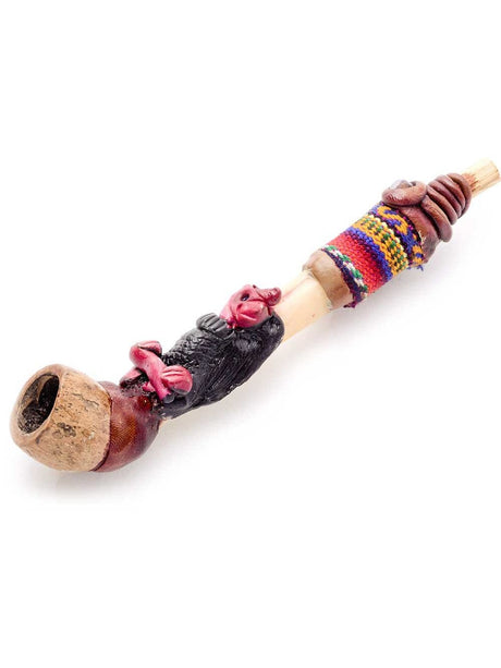 Smoking Pipe Peruvian Bone Smoking Pipe