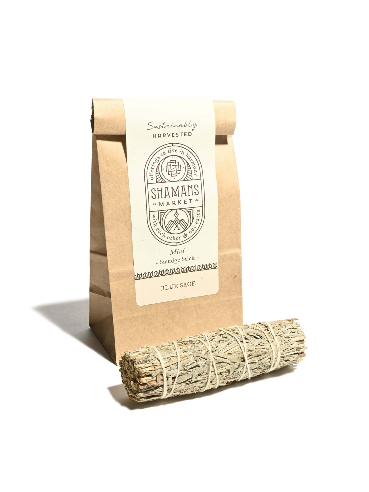 Blue Sage Smudge Stick - 4.5 inch