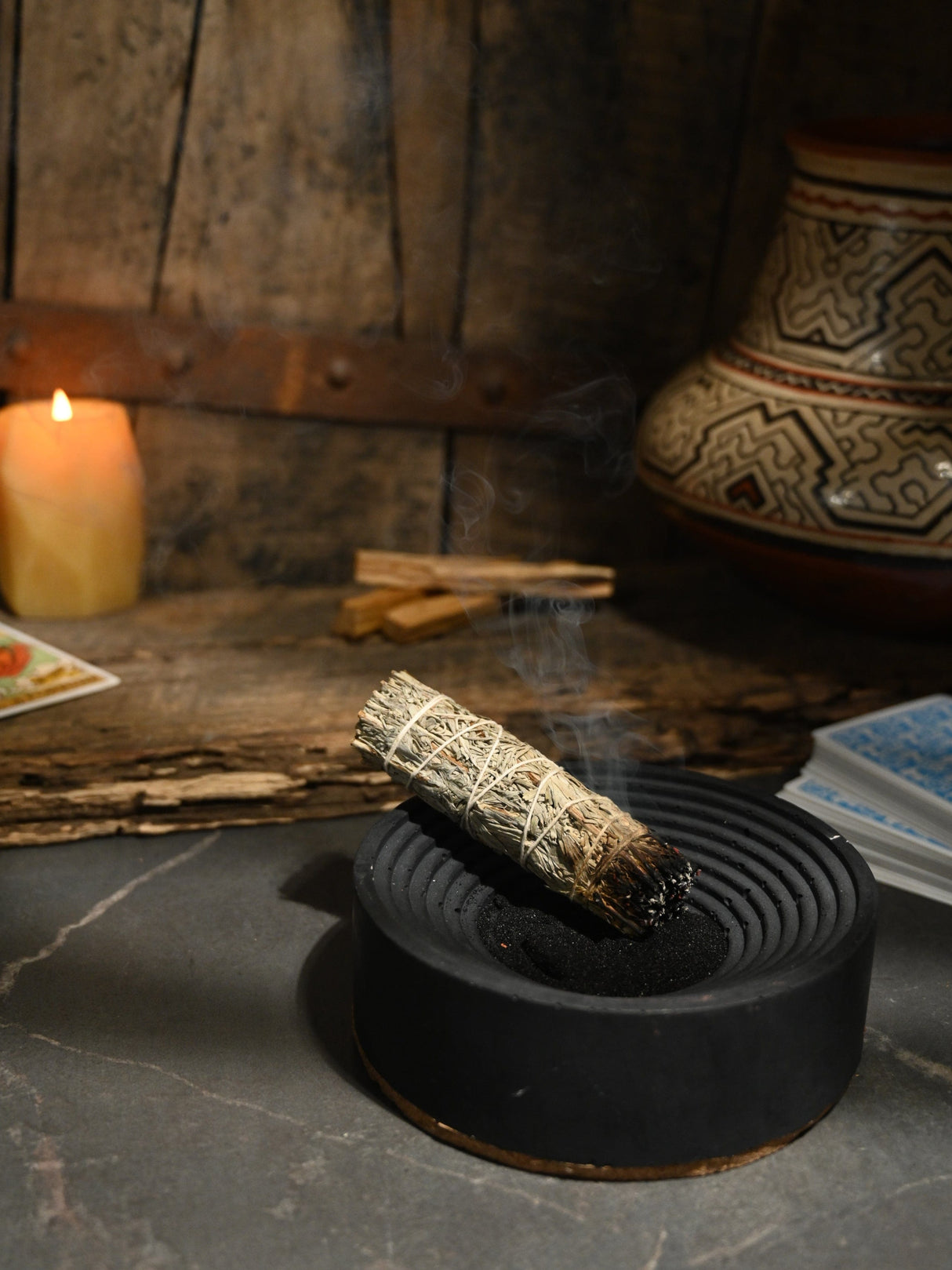 Blue Sage Smudge Stick - 4.5 inch