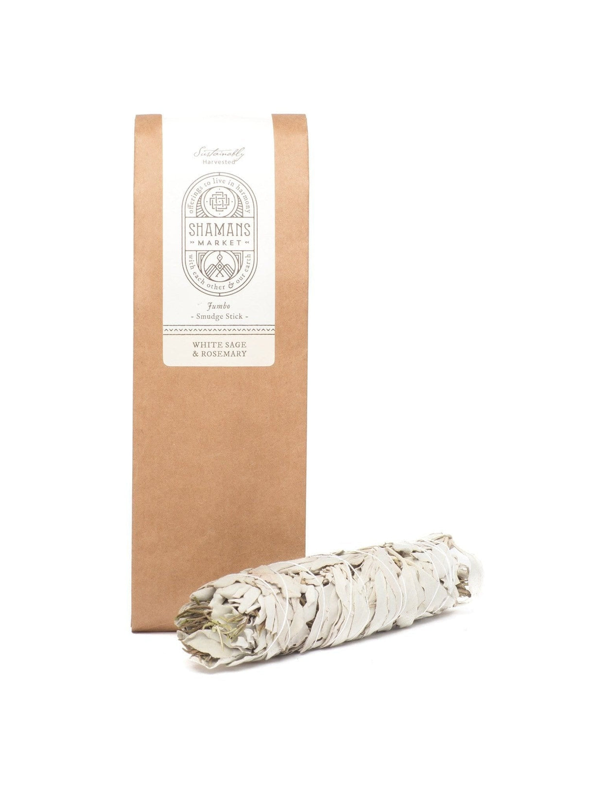 Smudge Sticks White Sage & Rosemary Large Smudge Sticks 8-9 in.