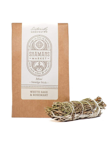 White Sage & Rosemary Smudge Sticks 4 in.