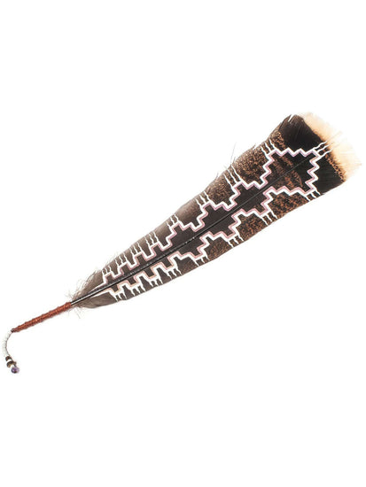 Smudging Feathers Dream Chakana Painted Feather