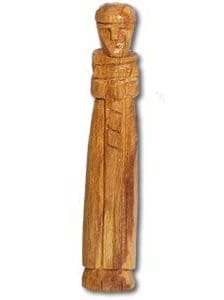 Statue 4 in St. Anthony Palo Santo Carving